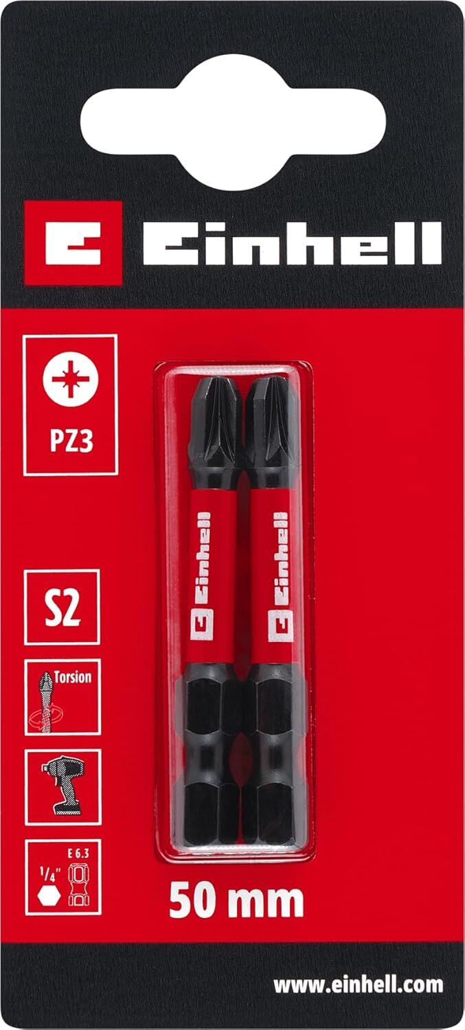 Pozidriv Yıldız Bits Uç 50 MM PZ3 2 Li (49131210)
