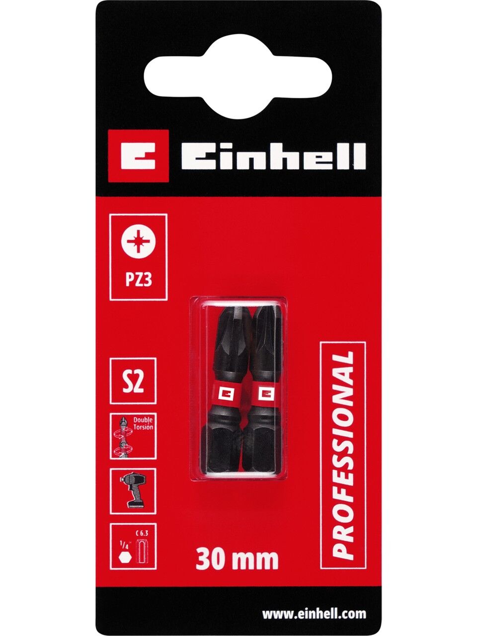 Pozidriv Yıldız Bits Uç 30 MM PZ3 (49132060)