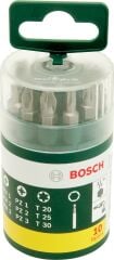 Bosch 10 Parça Vidalama Ucu Seti (PH+PZ+T)