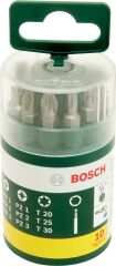 Bosch 10 Parça Vidalama Ucu Seti (PH+PZ+T)