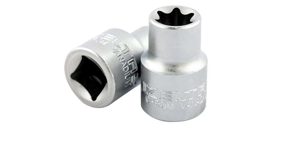İzeltaş 1113060216 1/2'' Star (Torx®) Lokma Anahtar E-16