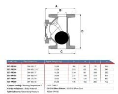 Element Flanşlı Toplu Cekvalf