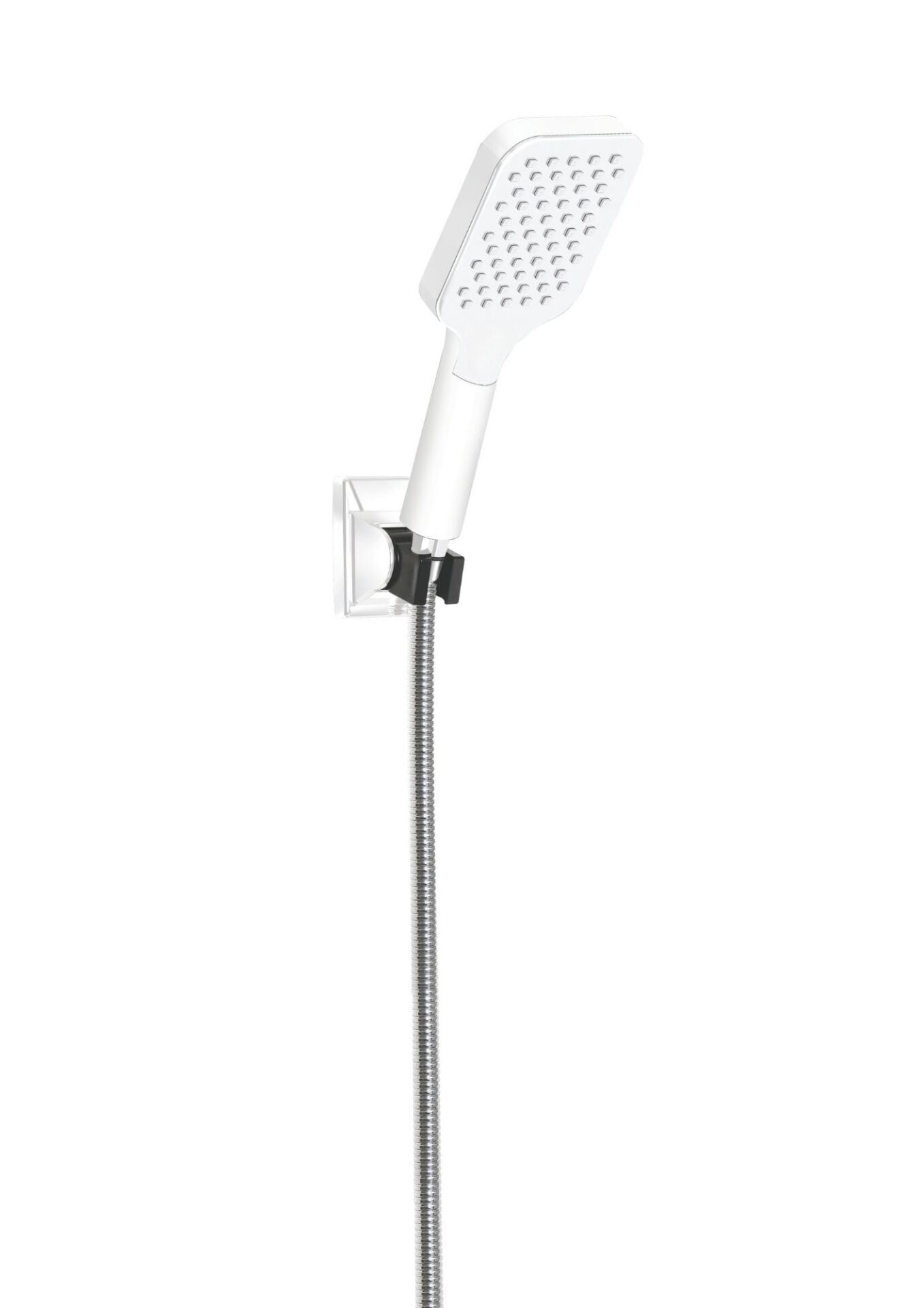 KDM 20.22.C Karlim® Neta Point Mafsallı Duş  Set White-White Krom Spiral