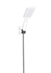 KDM 20.22.C Karlim® Neta Point Mafsallı Duş  Set White-White Krom Spiral