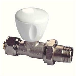ECA RV3 DÜZ RADYATÖR VALFİ Ø16 x 2 mm