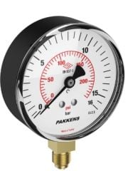 MANOMETRE NW 63 ALT BAĞLANTILI