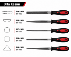 Ceta Form J72-0852B 5 Parça Eğe Takımı (Kombinasyon B-Orta Kesim)