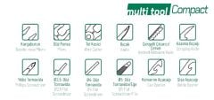 Elta 14000006047 Multi Tool Compact 160 mm (12 Fonksiyonlu)