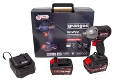 Grangos GCW20-F2 20V 5 Ah Çift Akülü Somun Sıkma