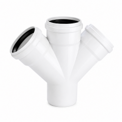 Wavın-Pilsa Pvc Çift Çatal 45°