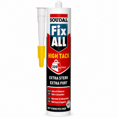 Soudal Fıx All Hıgh Tack Beyaz Çabuk Kavrama