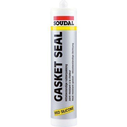 Soudal Gasketseal Isı Silikonu Kırmızı 310 Ml