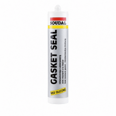 Soudal Gasketseal Isı Silikonu Kırmızı 310 Ml