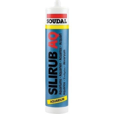 Soudal Sılırub Aq Akvaryum Silikonu Şeffaf 310 Ml