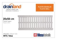 MODÜLER PLASTİK KANAL IZGARASI