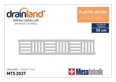 MODÜLER PLASTİK KANAL IZGARASI 100*500