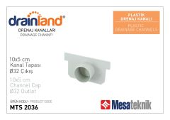 MODÜLER KANAL YAN KAPAK 100*500-Ø32