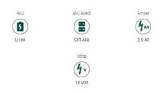 KLMS18-20 ŞARJLI MULTİ SET