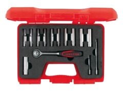 İzeltaş 1107006014 1/4'' Altı Köşe Derin Lokma Takımı 14 Parça