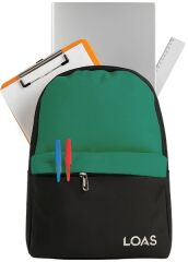 Loas L-EDU22 Yeşil Renk Okul Çantası/Sırt Çantası