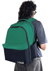 Loas L-EDU22 Yeşil Renk Okul Çantası/Sırt Çantası