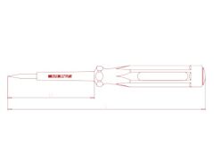 İzeltaş 4565170135 Oto Kontrol Kalemi 135 mm