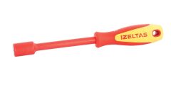 İzeltaş 4773190040 1000V Süngüsü İzoleli Lokma Uçlu Tornavida 4 mm