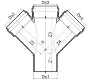 SI-TECH+ Çift Çatal SY 45° (WTR)