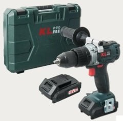 Klpro Şarjlı Darbeli Matkap 18W 2 Ah Kldm1820B