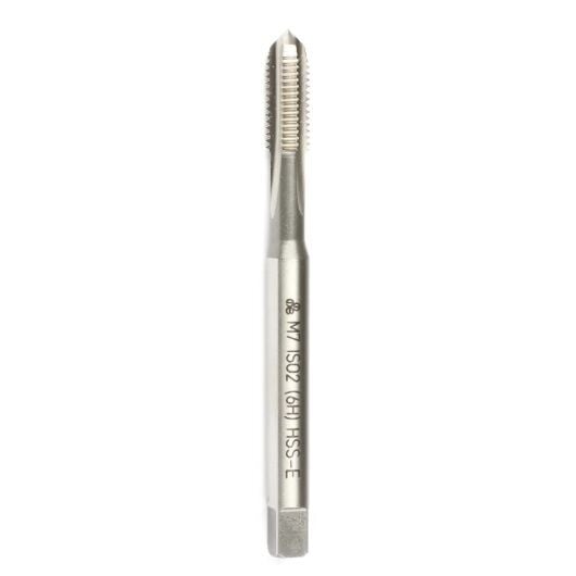 Makina Takım HSS-E DIN 371/C Metrik Normal Vidalı Düz Kanallı Makina Kılavuzu M6