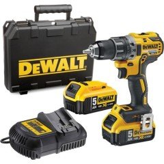 DCD805P2 ŞARJLI KÖMÜRSÜZ DARB.18V LI-ION 5 amp.