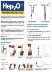 Wavın-Pilsa Hepvo Körüklü Koku Önleyici Diyafram 32 Mm