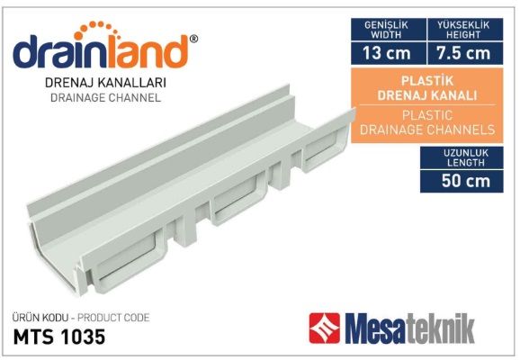 MODÜLER KANAL 130*500