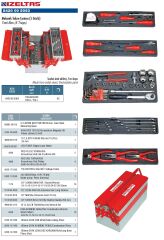 İzeltaş 8420 00 5063 Mekanik Takım Çantası 62 parça