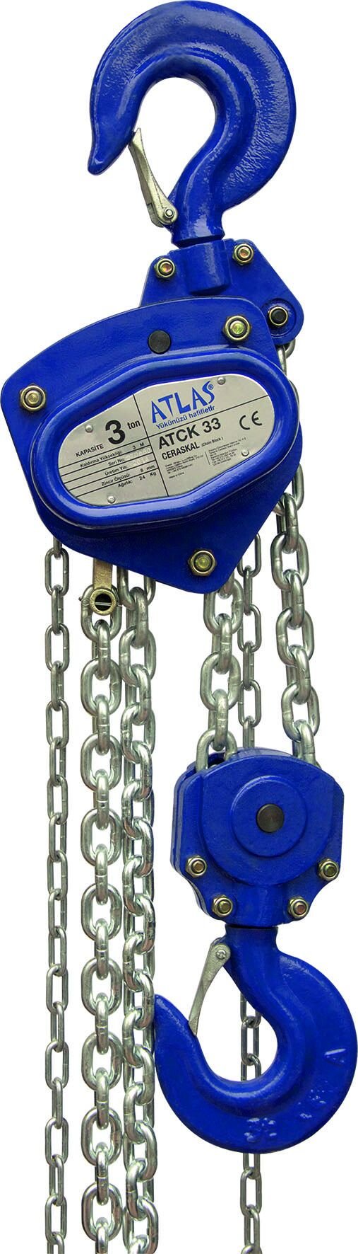 ATLAS PRO ATCK33 Köşeli Ceraskal 3 Ton 3 m