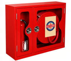 YANGIN DOLABI TÜPLÜ SIVA ÜSTÜ CAMLI