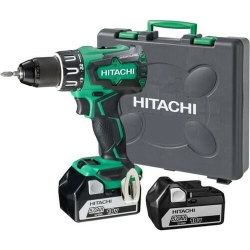 HITACHI DV18BSL 18V 5.0 AH 70 NM AKÜLÜ DARBELİ MATKAP VİDALAMA