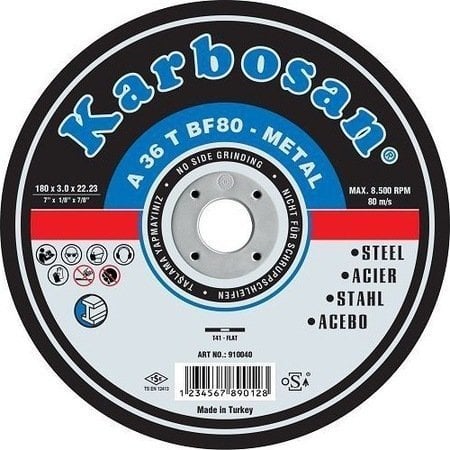 Karbosan Metal Kesme Taşı