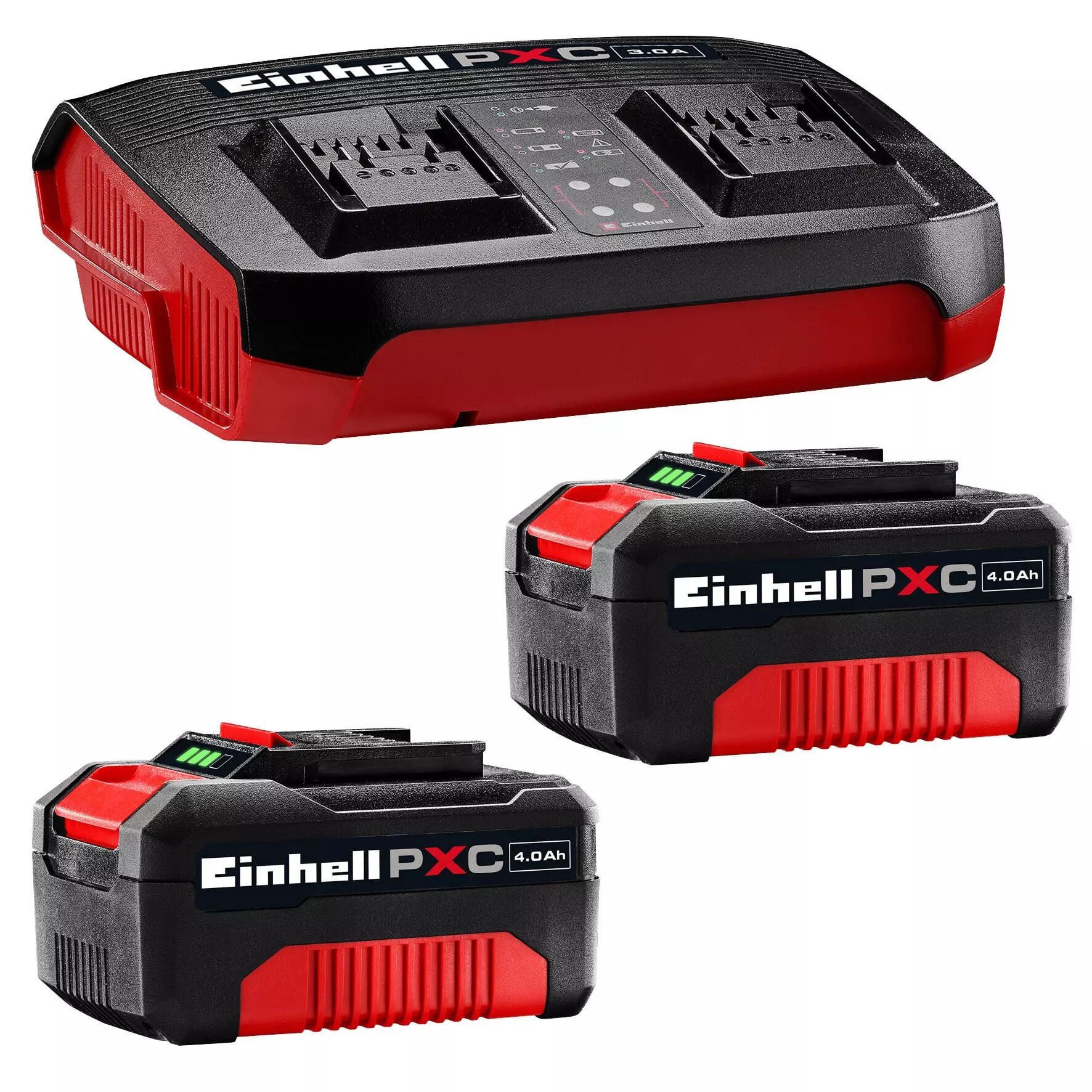 18V 2 X 4,0Ah & Twincharger Kit 1T, Akü & Şarj Cihazı (4512112)