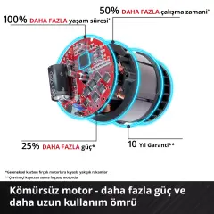 Einhell Tp-Cw 18/750-C Li Bl - Solo, Professıonal Akülü Darbeli Somun Sıkma (4510065)