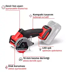 Einhell Tp-Co 18/76-C Li Bl - Solo Professıonal Akülü Taş Kesme Makinesi (4432000)